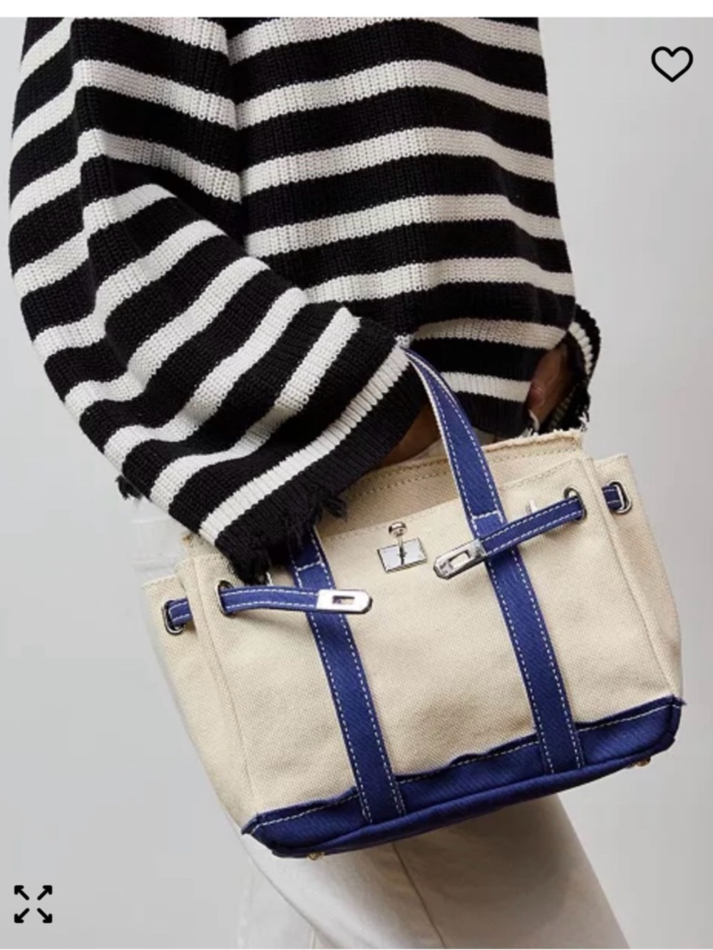 Viral Sunwin Madaket Small classic Tote (Pacific Blue)